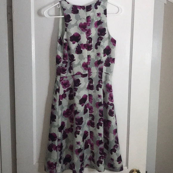 Satin Floral Dress - Picture 2 of 3